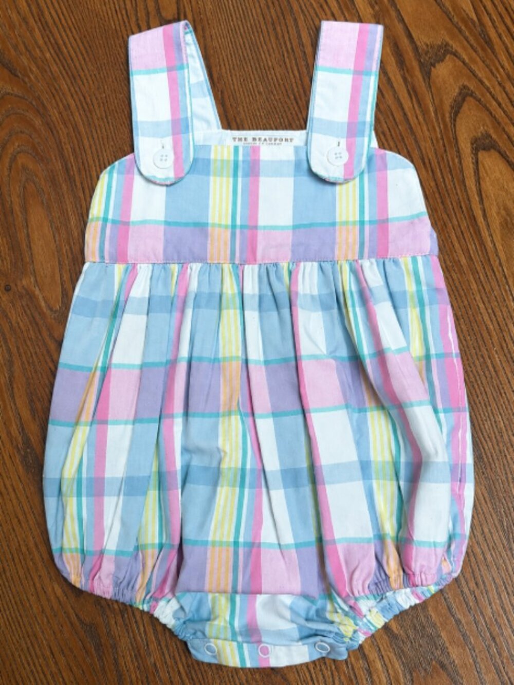 🎀 Like New | The Beaufort Bonnet Company Girls Romper | 6–12M